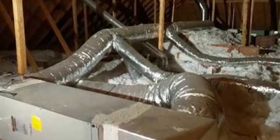 Living Room Zone Original Air Duct System